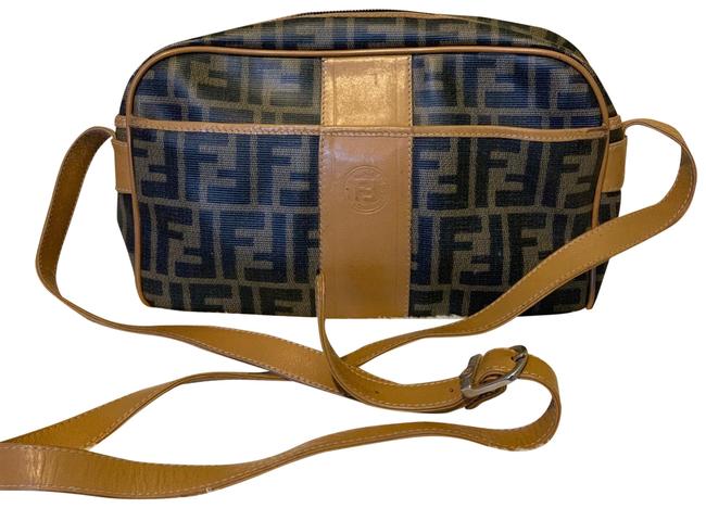 Fendi Pre owned Signature Cross Body Bag 
