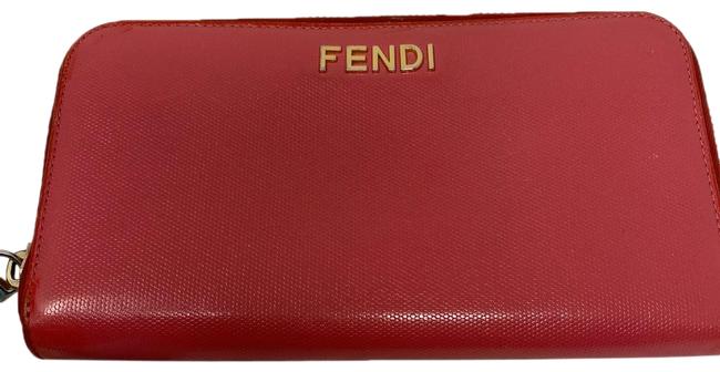 Fendi Preowned Pink Wallet Clutch 
