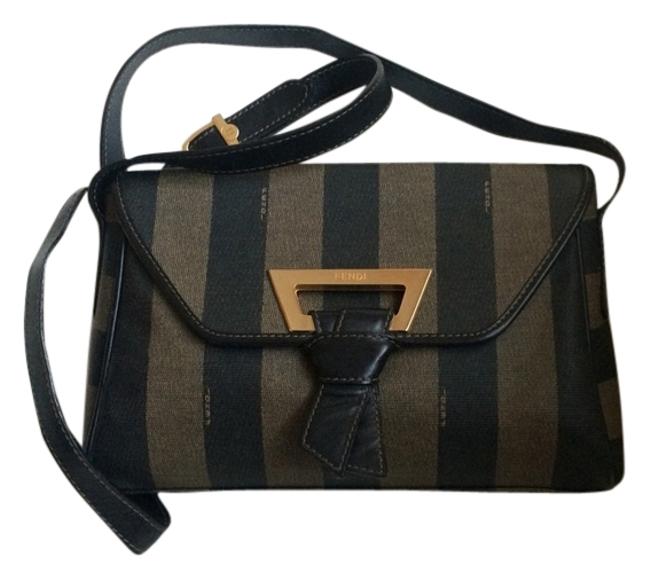 Fendi Pristine Geo Pequin Beauty Cross Body Bag 