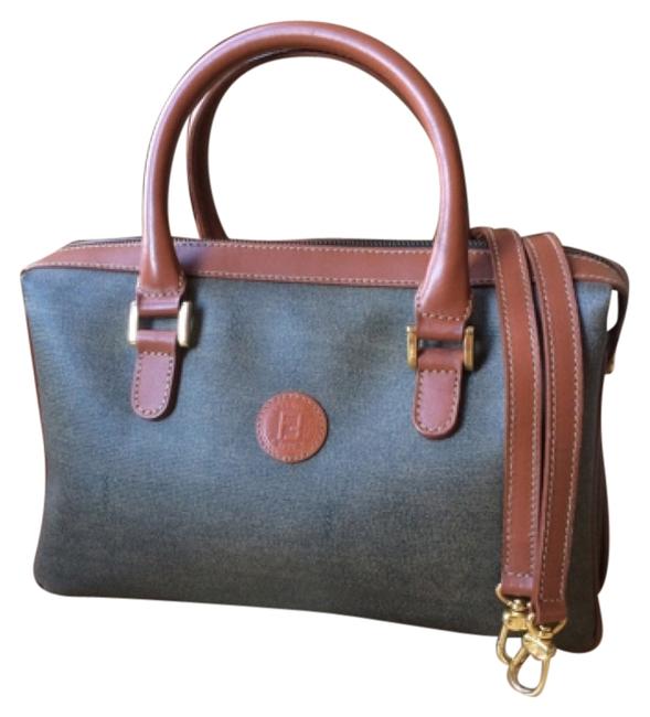 Fendi Pristine Lg Signature Doctors Cross Body Bag 