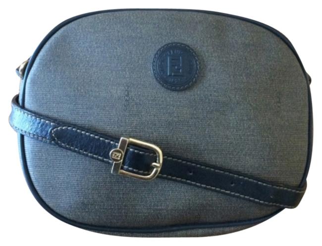 Fendi Pristine Tobacco Signature Cross Body Bag 