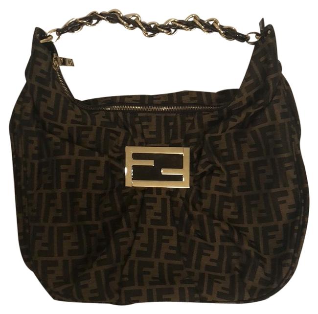 Fendi Purse Brown Hobo Bag 