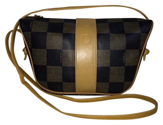 Fendi Rare Beauty Checkerboard Cross Body Bag 