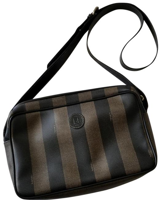 Fendi Rare Meduim Doctor Coated Canvas Cross Body Bag 