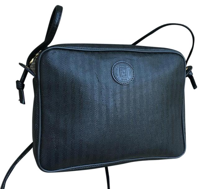 Fendi Regimental Black Beauty Cross Body Bag 
