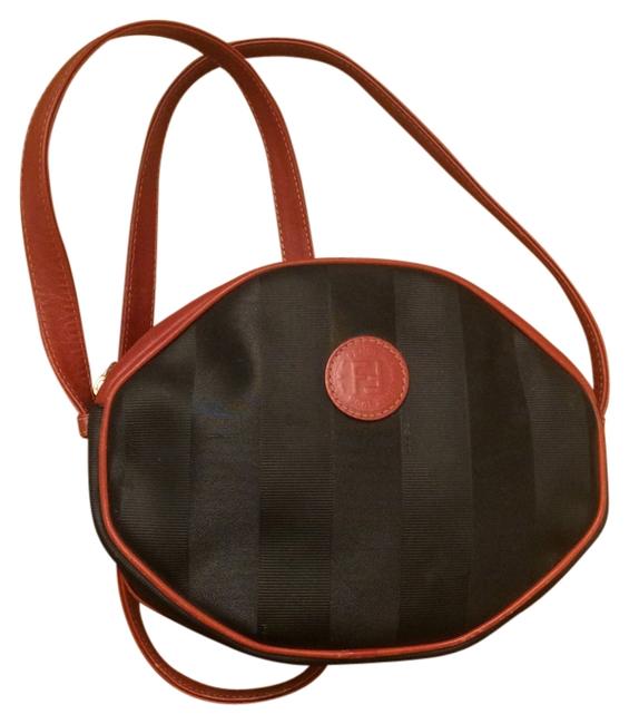 Fendi Regimental Pequin Sweetie Cross Body Bag 