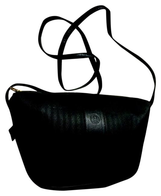 Fendi Regimental Stripe Gem Black Cross Body Bag 