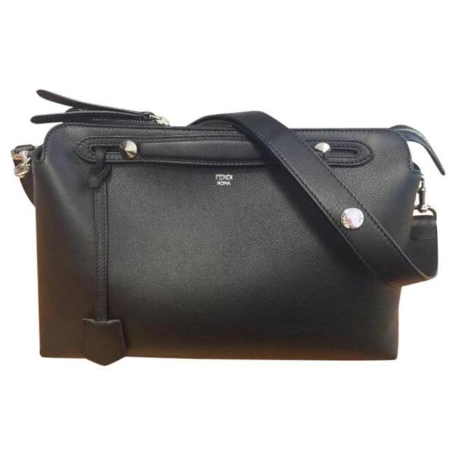 Fendi By The Way Black Leather Satchel 