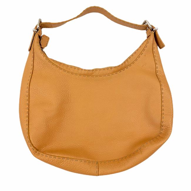 Fendi Selleria Tan Hobo Bag 