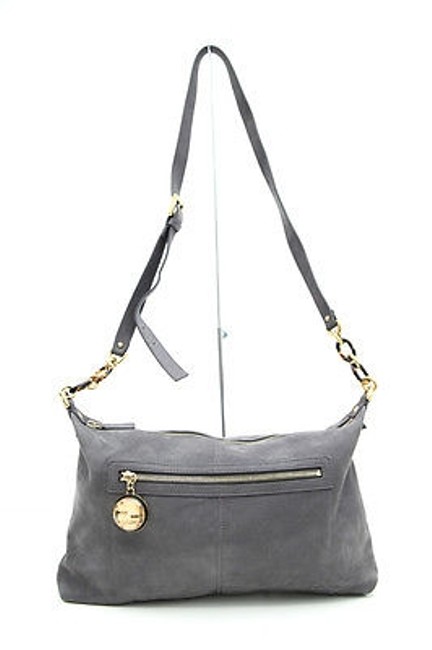 Fendi Shimmer Gray Borsa Messenger Bag 