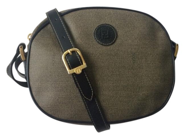 Fendi Signature Ff Tobacco Cross Body Bag 