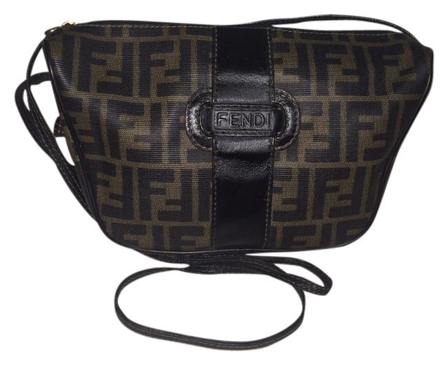 Fendi Signature Zucca Cross Body Bag 