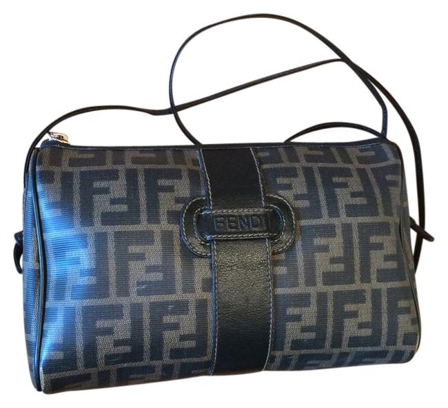 Fendi Signature Zucca Hottie Cross Body Bag 