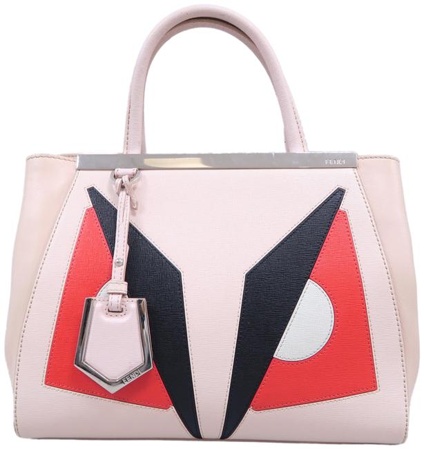 Fendi Small 2jours Pink Calfskin Leather Satchel 
