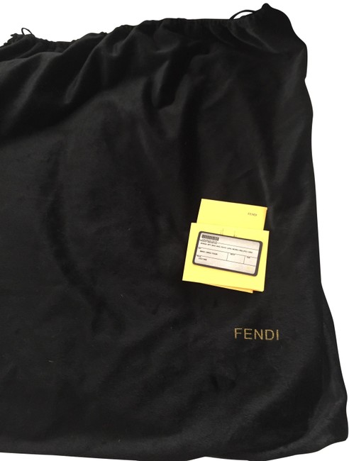 Fendi Spy Chocolate Brown Leather Hobo Bag 