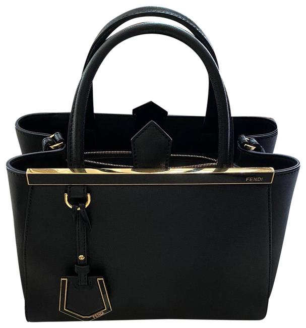 Fendi Tote Bag Petit 2jours Leather Satchel 
