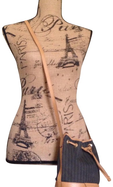 Fendi Bucket Vintage Mini Leather Interior Cross Body Bag 