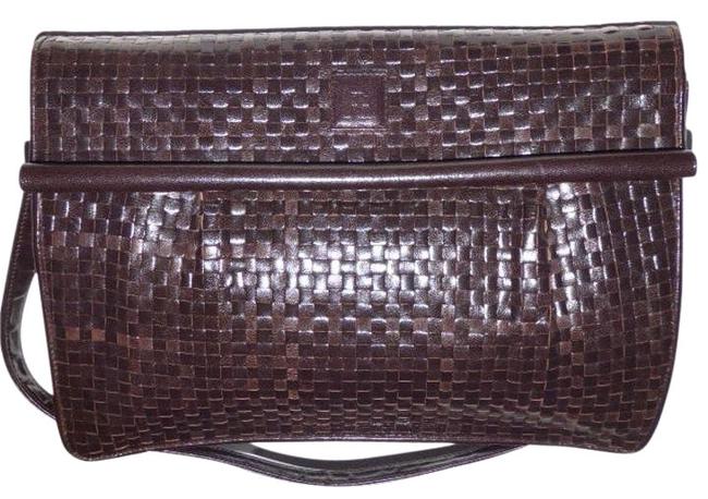 Fendi Vintage PursesDesigner Purses Brown Woven Leather Hobo Bag 
