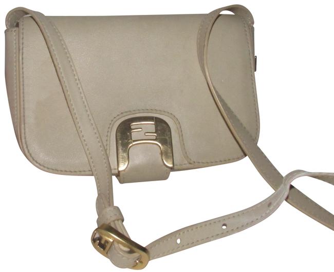 Fendi Vintage PursesDesigner Purses Ivory Leather Cross Body Bag 