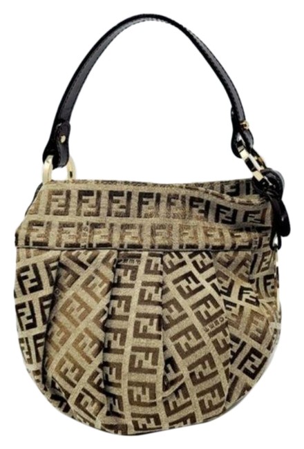 Fendi Zucca Beige Clutch 