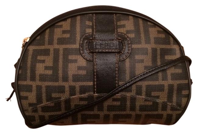 Fendi Zucca Cutie Signature Cross Body Bag 