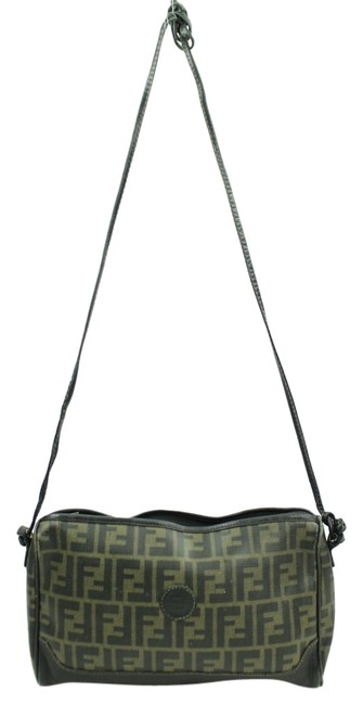 Fendi Zucca Ffjy18 Canvas Cross Body Bag 