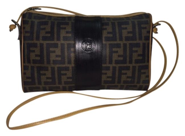 Fendi Zucca Monogram Hottie Cross Body Bag 