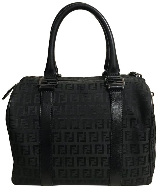 Fendi Boston Bag Zucchino Boston Bag. Satchel 