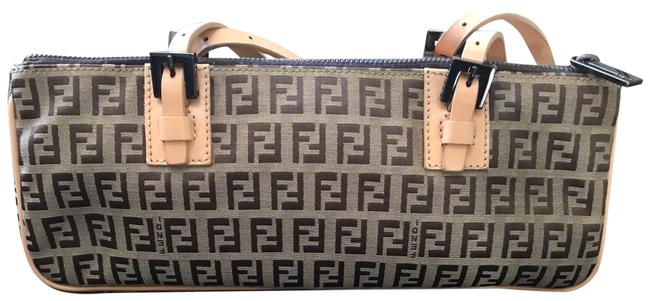 Fendi Zucchino Canvas Satchel 
