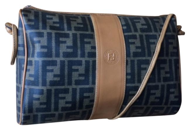 Fendi Zuperb Lg Zucca Cross Body Bag 