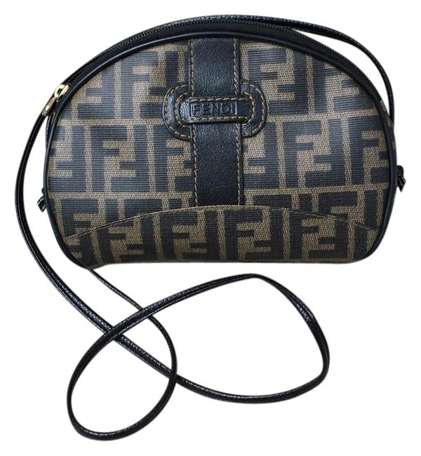 Fendi Zuperb Zucca Gem Cross Body Bag 