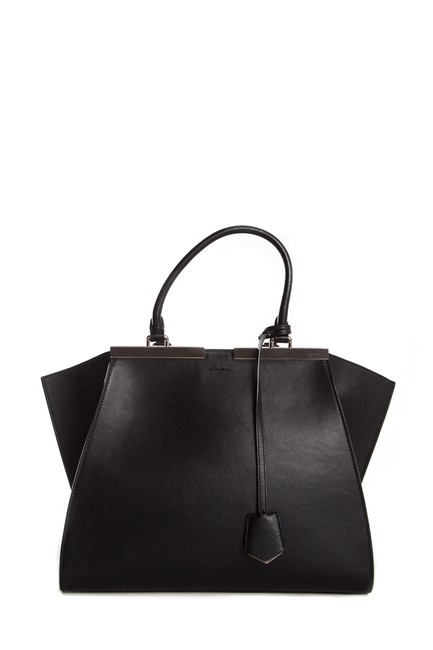 Fendi 3jours Tote Handle Black Shoulder Bag 