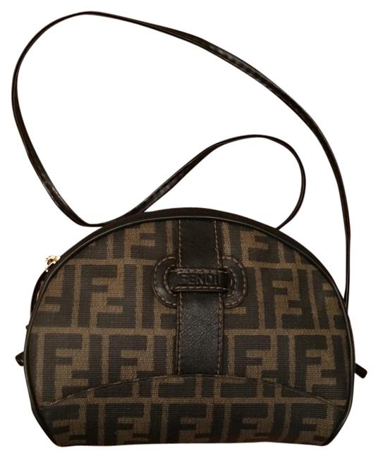Fendi Adorable Zucca Signature Cutie Shoulder Bag 