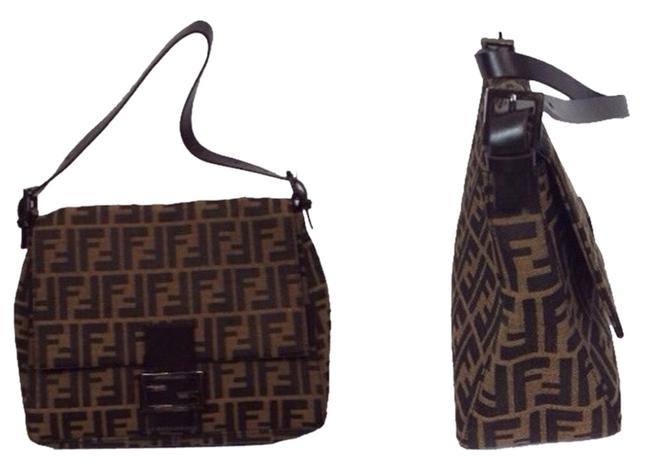 Fendi Baguette Brown Shoulder Bag 