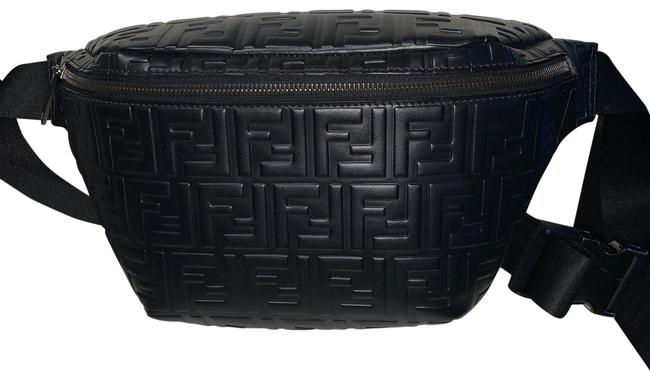 Fendi Belt Black Shoulder Bag 