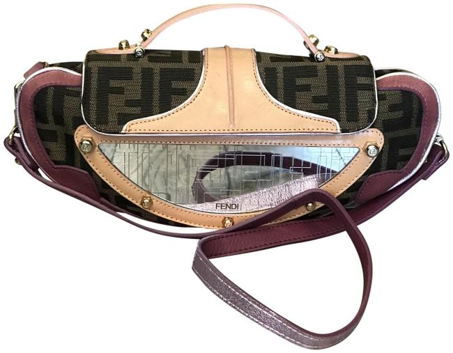Fendi Birds Vanity Zucca Shoulder Bag 