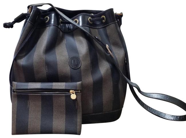 Fendi Black Pvc Shoulder Bag 