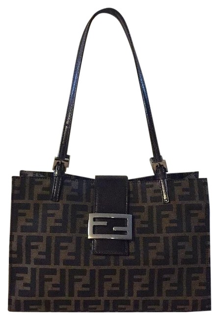 Fendi Brown Zucca Canvass Shoulder Bag 