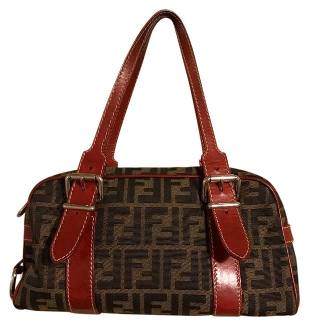 Fendi Canvas Shoulder Bag 