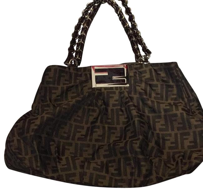 Fendi Chain Zucca Shoulder Bag 