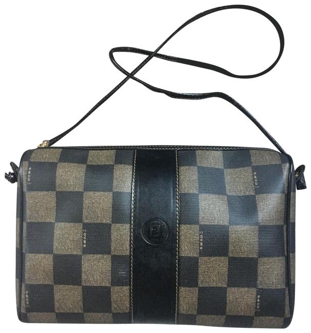Fendi Checkered Shoulder Bag 