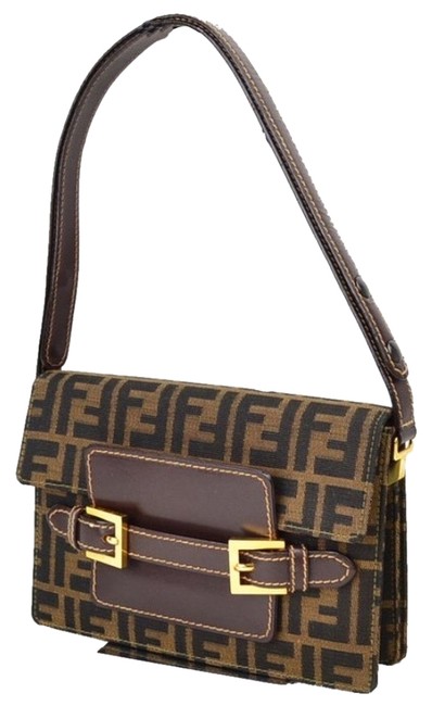 Fendi Fabulous Canvas Shoulder Bag 