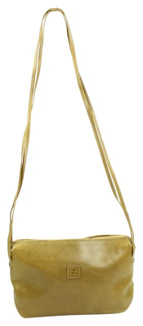Fendi Ffjy40 Tan Leather Shoulder Bag 