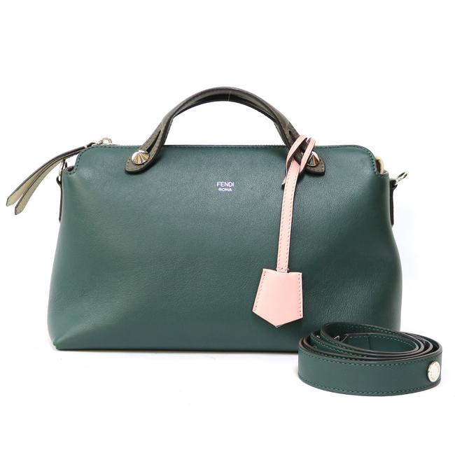 Fendi Handbag By The Way Regular Ladies Mens Green Shoulder Bag 