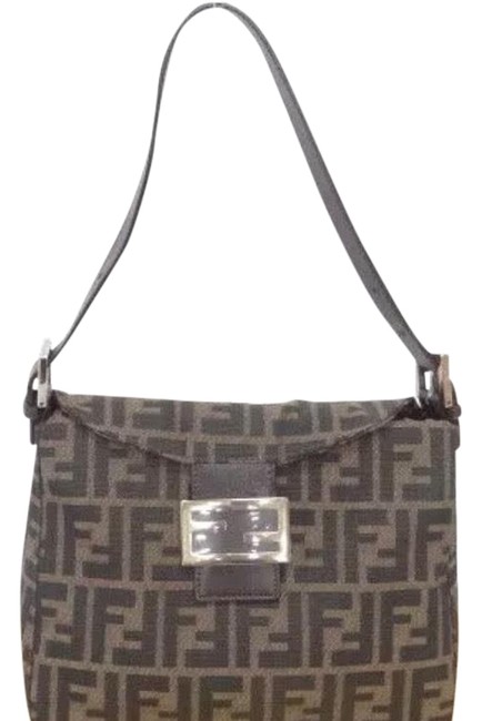 Fendi Hand Shoulder Brown Zucca Shoulder Bag 