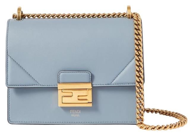Fendi Kan U Small Leather Shoulder Bag 