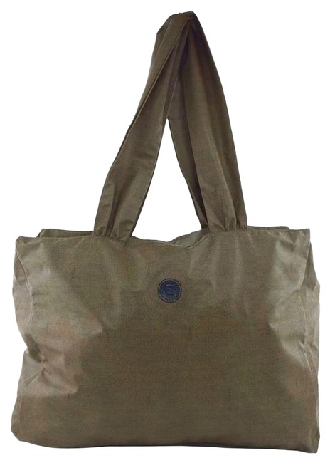 Fendi Tote Large Brown Coated Pvc Shoulder Bag 