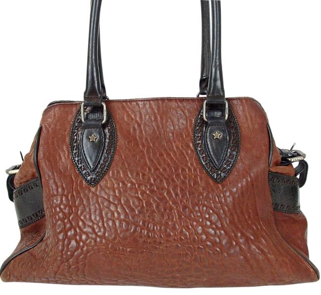 Fendi Leather #4138f33 Brown Shoulder Bag 