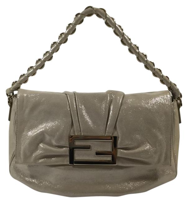 Fendi Mia Champagne Shoulder Bag 