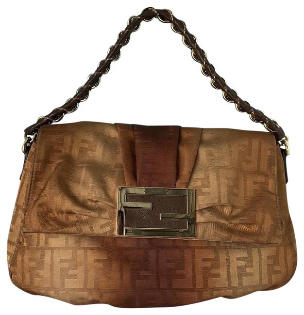 Fendi Mia Flap Shoulder Bag 